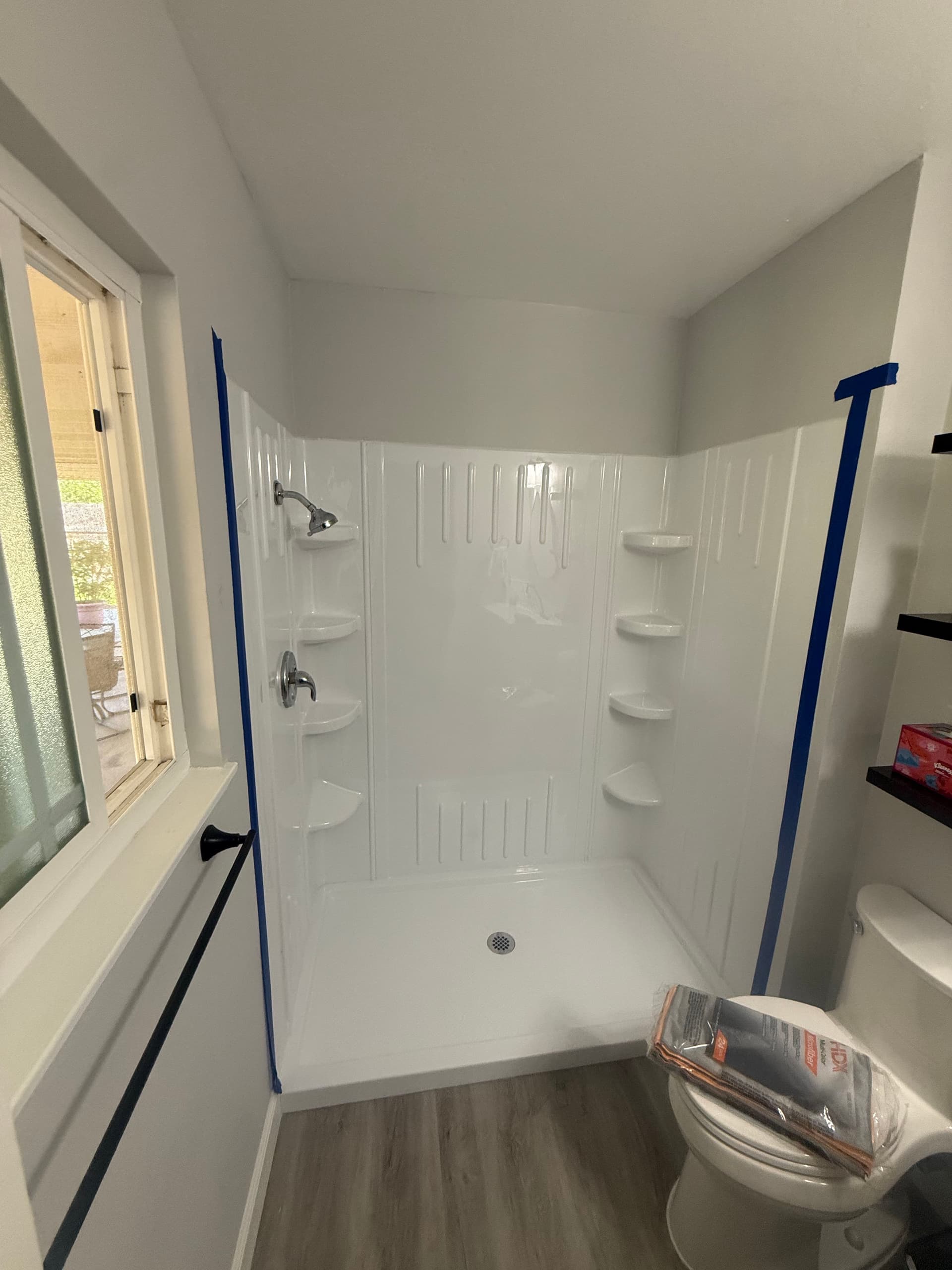 Gallery photos for Shower Pan and Wall Surround Replacement Done Right: Image #1